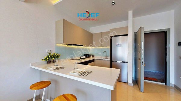 Hedef'ten Tece'de Havuzlu Saunalı Türk Hamamlı Ultra Lüks 1+1