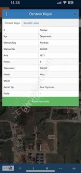 Altınkale De 506 M2 Satılık Arsa