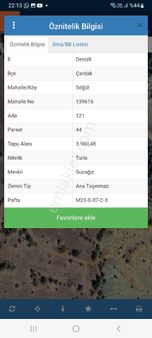 Denizli Çardak Söğüt*fırsat Tarla