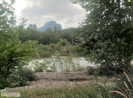 Manavgatta Irmağa Sıfır 2.886 M2 Tek Tapu Tarla