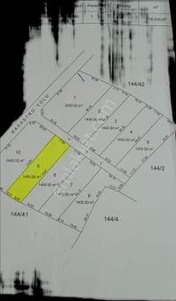 Tekirdağ Kapaklı Karlı Mahallesi Satılık Arsa 1400m2