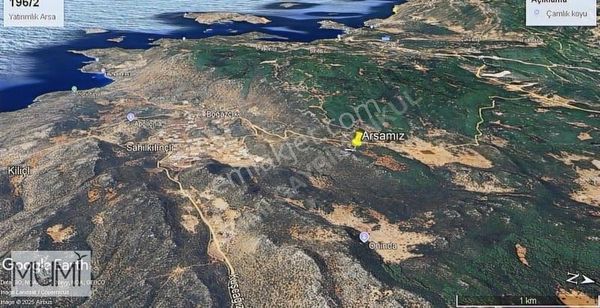 Kaş Sahilkılınçlıda Denize Yakın, 5.713 M² Yatırımlık Arazi!