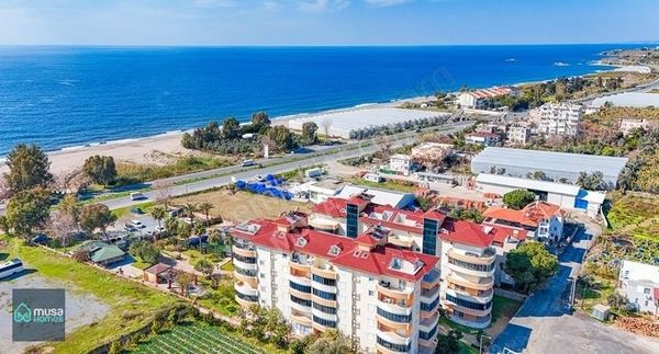 Alanya Demirtaş Mah. Denize Sıfır Eşyalı Geniş Daire Site İçinde