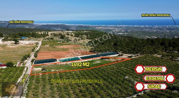 Erdemli Sıraç Mahallesi Satılık 1692 M2 Parsel