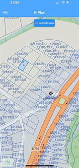 Ankara Yoluna Yakın 2 Kata İmarlı Doğa İçinde Satılık 668m2 Arsa