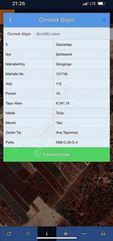 Güngürge Adıyaman Yolundan Bir İçerde Tek Tapu Yatırımlık Arazi.