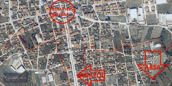 Düzce Cumayeri Çevrik Satılık Fırsat Arsa 635m2 Konut İmarlı