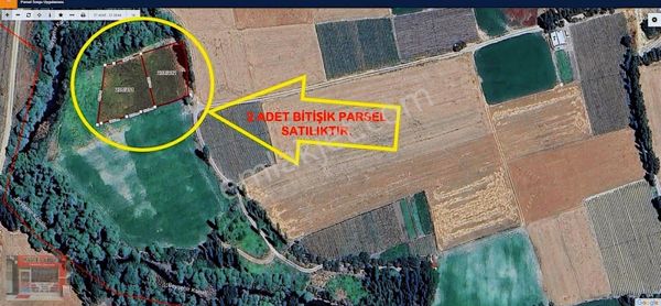 Satılık Bostandere De 2 Adet Bitişik Tarla