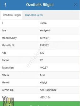 Şems Gayrimenkulden Terziler Köy Merkezinde Eğerce Köyü Asfaltına Cepheli Mükemmel Arsa