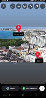 Altınkum'da Sahile Sıfır Sayılacak Kadar Yakın Geniş 2+1 Daire !