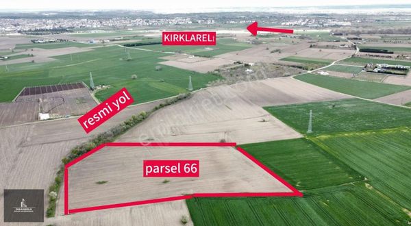 Kırklareli Eriklicede İl Merkezine Yakın Konumda Satılık Arazi