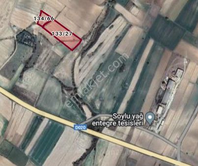 Vize Saray İstanbul Yolu Üzerinde Satılık 563 M2 Tarla