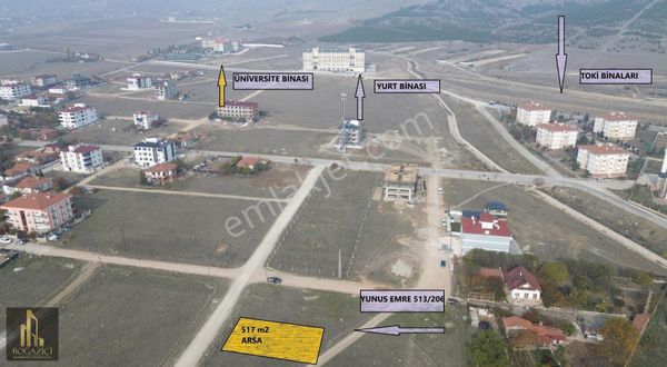 Boğaziçi Emlak'tan Üniversiteye Yakın Mesafede 517 M2 Arsa