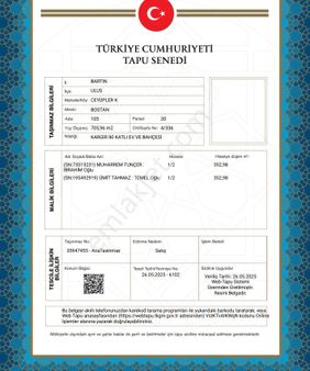 Bartın Ulus Müstakil Ev Tapu Sahibi Perta Emlak Ümit Tahmaz