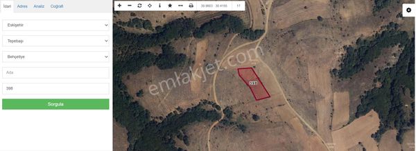 Sevgim'den Behçetiye'de Satılık 3600 Mt2 Yatırımlık Tarla