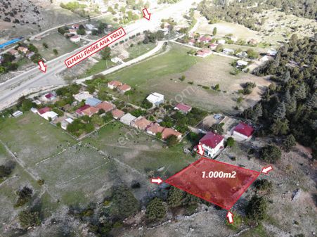 Antalya Elmalı Göltarla Mahalle Merkezinde 1.000m2 Hisseli Satılık Arsa