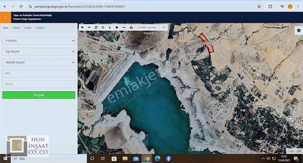 Konya Halkapınar Bahçelievler Mah.de Ana Yola Cephe Satılık Arsa