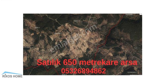 Saburlar Da 650 Metrekare Satılık Arsa