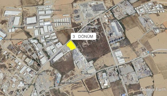 Kıbrıs Lefkoşada Satılık Ticari İznli 3 Dönüm Arazi