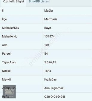 Yatırımlık Fırsat Arazi