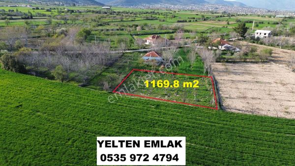 Korkuteli Yeltende Yetişmiş Ağaçları İle Satılık 1.169 M2 Bahçe