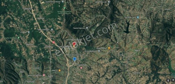 Ambarcıda 1519m2 İmarlı Yola 33 Metre Kupon Arsa