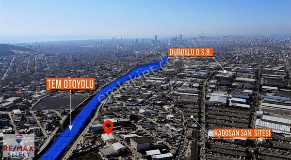 Ümraniye E80cephe Tabela Değerli Atölye Fabrika İmalat Depo Arsa