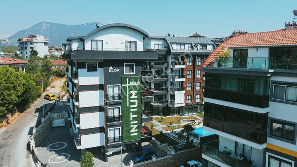 Alanya Oba 1+1 60 M2 Full Aktiviteli Lüks Satılık Daire