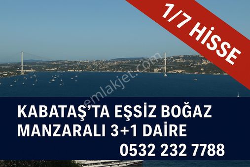 Kabataş / Ömer Avni Mahallesinde Boğaz Manzaralı Hisse Satış