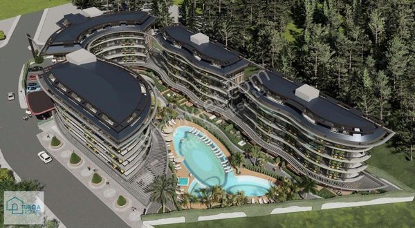 Alanya Oba Downtown Best Home Projesinde Satılık Daire