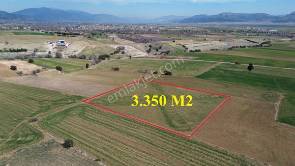 Korkuteli Yeltende 3350 M2 Yeşillikler İçinde Tarla