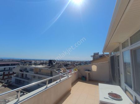 Didim`de Asansörlü Binada, Panoramik Deniz Manzaralı 4+1 Dubleks