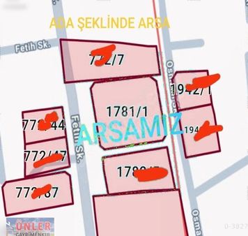 Aydınlar Mahallesinde Ada Şeklinde 24 Dairelik Arsamız Satılıyor..