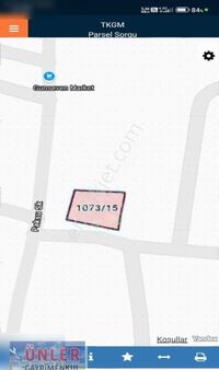 Mimar Sinanda Satılık Tek Tapu 6 Kata İmarlı 382 Metrekare Arsa