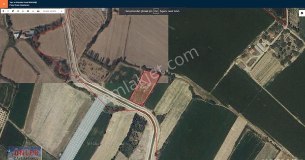 Belceağaçta Tek Tapulu 4967 Metrekare Cazip Fiyata Bahçemiz