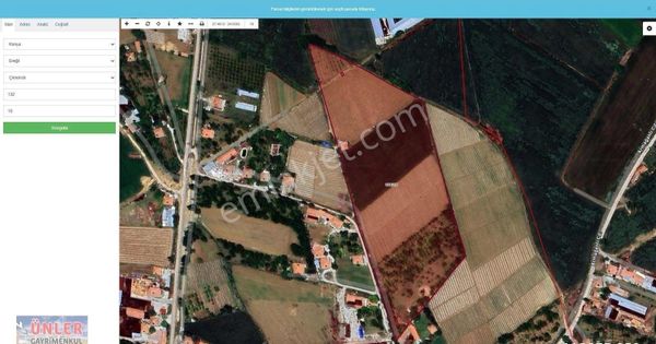 Çimencikte İmara Sınır 26 Evlek Hisseli Tarlamız Satılıktır.