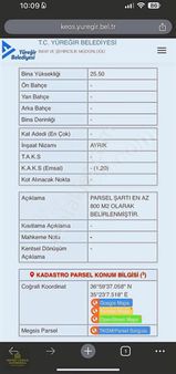 Çamlıbel,de 1.20 Yoğunluklu 355 M2 Arsa