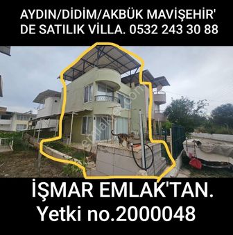 Aydın/didim/mavişehir/nazilli Sedef Koy Sitesin'de Bitişik Nizam Villa.komşu Textilci