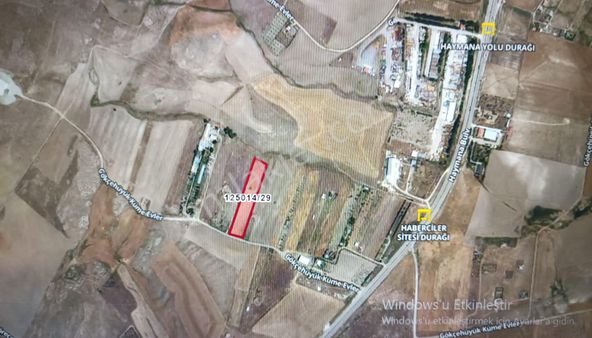 Ankara Gölbaşı Gökçehöyük'te Haymana Yoluna 150 M Satılık Bahçe | 7200 M²