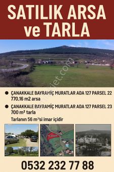 🏡 Çanakkale / Bayramiç / Muratlar Köyü’nde Satılık Arsa & Tarla