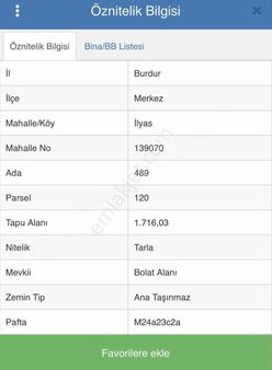 Evrim Emlak'tan Satılık Asfalt Yola Sıfır Tarla