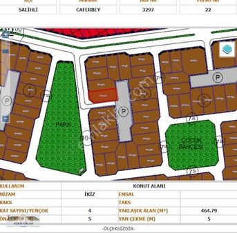 Salihli Caferbey Mahallesinde Satılık 465 M2 Arsa