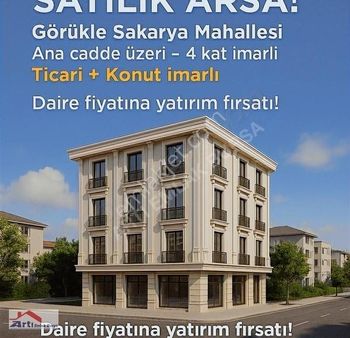 Artı'dan Daire Fiyatına Ticari + Konut İmarlı Tek Tapu Arsa
