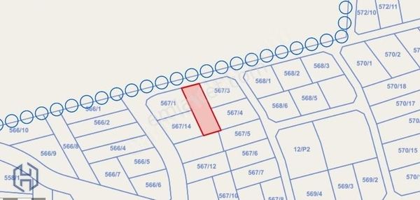 Harbert Gayrimenkul Akçakiraz'da Satılık Villa Arsası