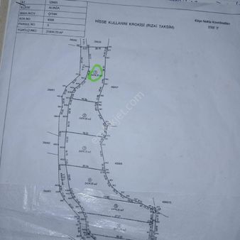 Çıtak Köyünde Satılık Tarla