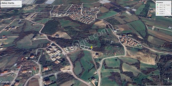 Acil Satılık 422m² Arsa Termal Akköy 'de Güçlü Erdağı Emlak 'tan