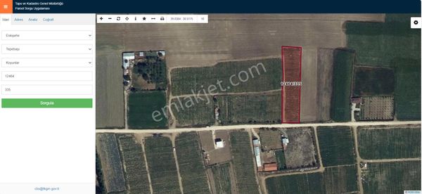 Sevgim'den Koyunlar'da 3700mt2 Satılık Yatırımlık Tarla