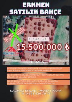 Afyon Erkmen Satılık Tarla