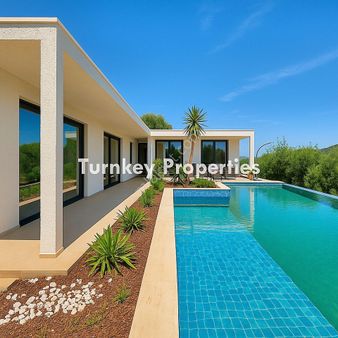 Bodrum Kızılağaçta Özel Havuzlu, Geniş Bahçeli Satılık Tek Katlı