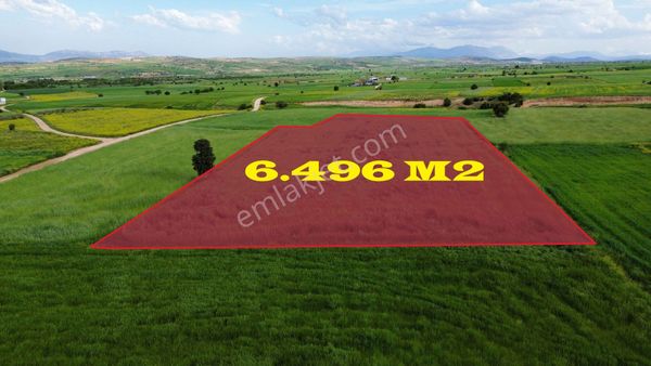 Korkuteli Yeltende 6.496 M2 Verimli Bahçe Yapımına Uygun Tarla